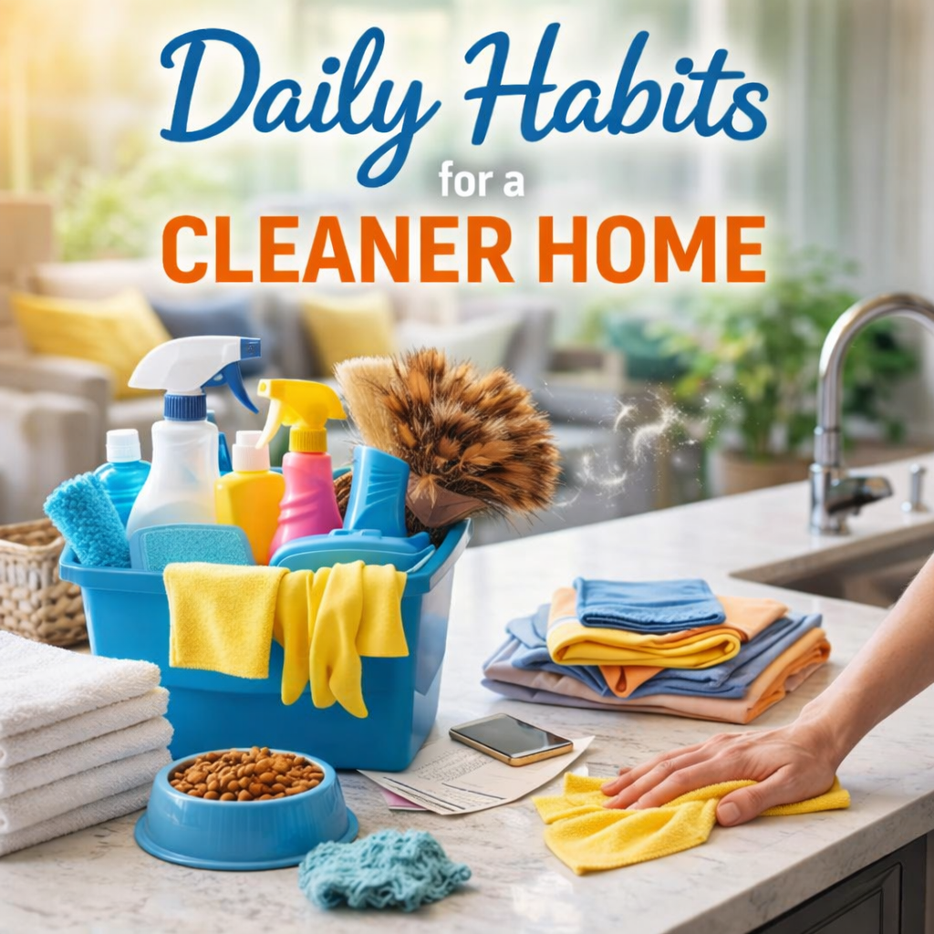 Daily Habits for a Cleaner Home