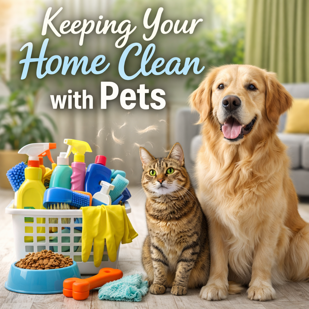 Keeping Your Home Clean with Pets