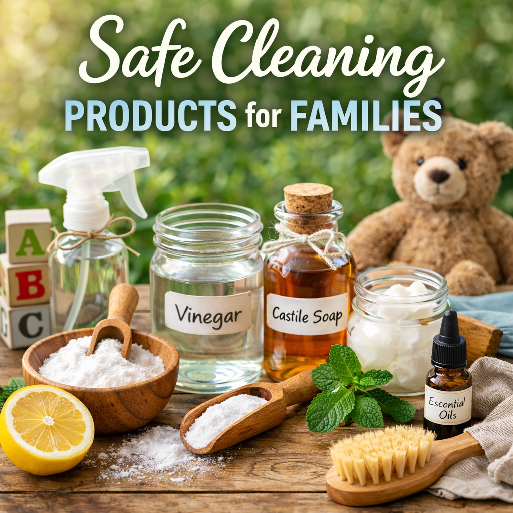 Safe Cleaning Products for Families